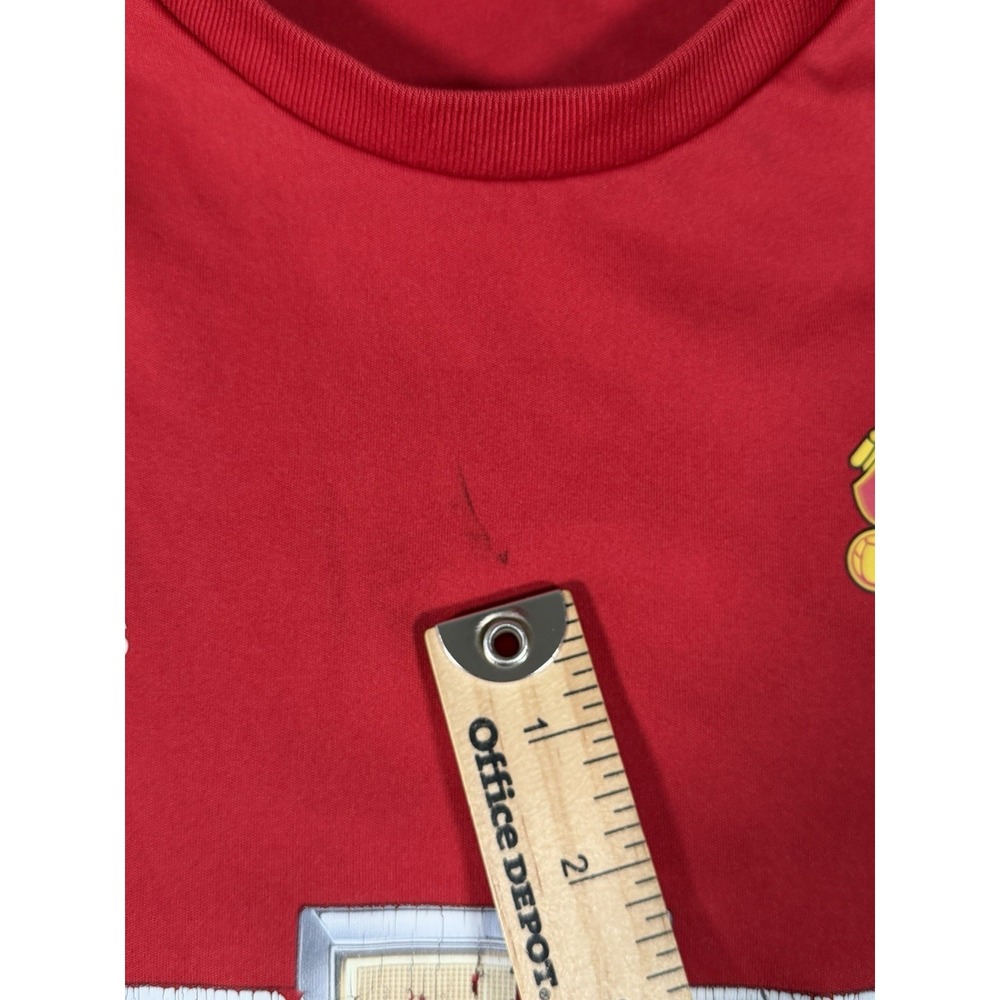 Adidas Manchester United 2016/2017 Home Football Shirt Mens Medium Red Jersey - Picture 10 of 16